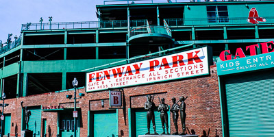 Fenway Park, home to Boston Red Sox