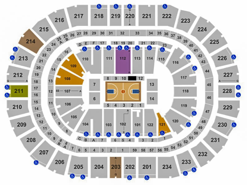 PPG Paints Arena Seating Map