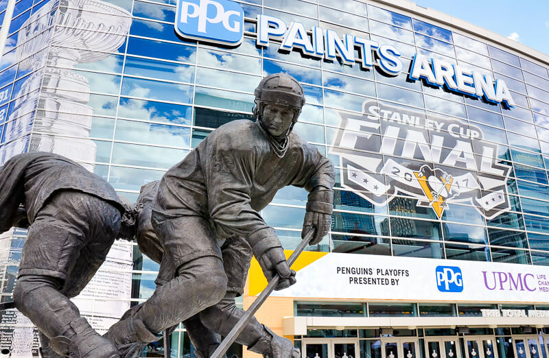 PPG Paints Arena, section 122, home of Pittsburgh Penguins, Pittsburgh  Power, page 1